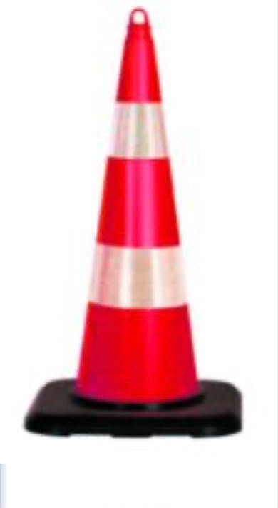 12389_TK_A_R2 Cone de signalisation 75cm